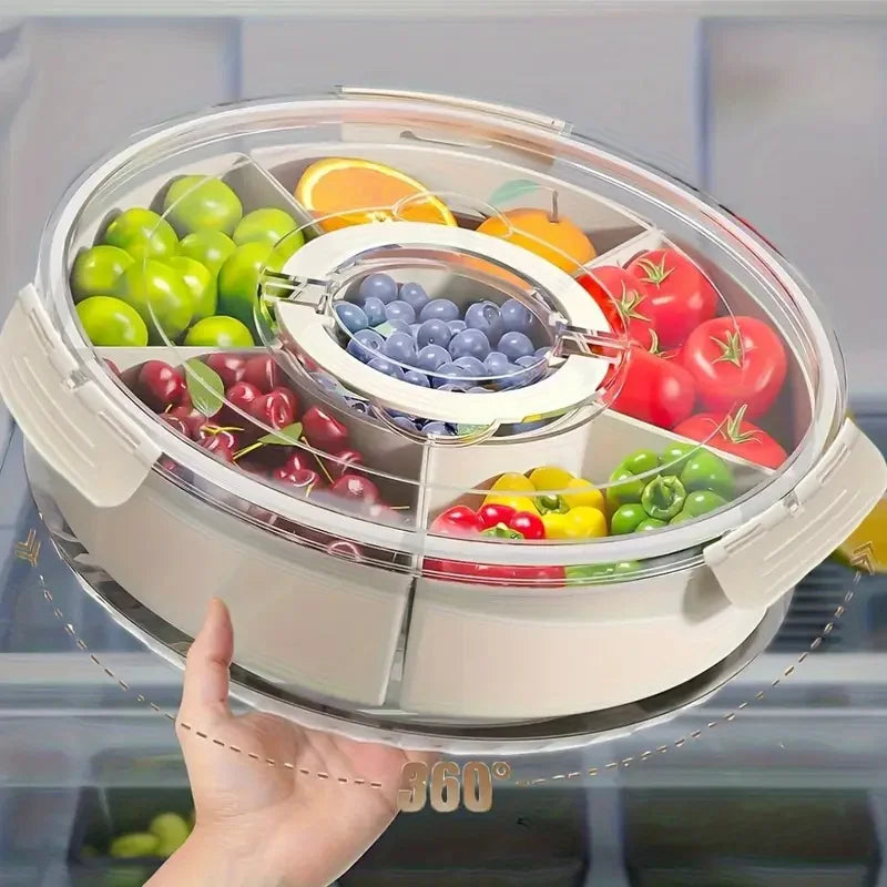 ארגונית אחסון והגשה סיבובית (360°)