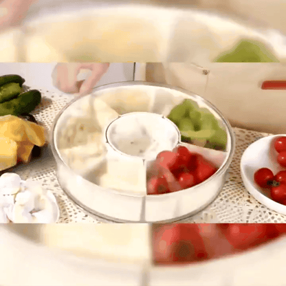ארגונית אחסון והגשה סיבובית (360°)